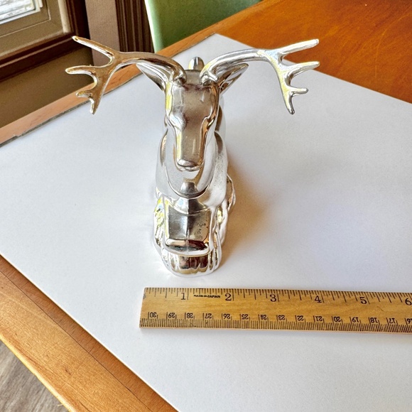 AVON Men's vintage silver bottle, buck stag deer - Picture 5 of 9